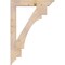 Ekena Millwork Merced Traditional Smooth Bracket, Douglas Fir, 3 1/2"W x 26"D x 38"H BKT04X26X38MRC01SDF - alternate 3
